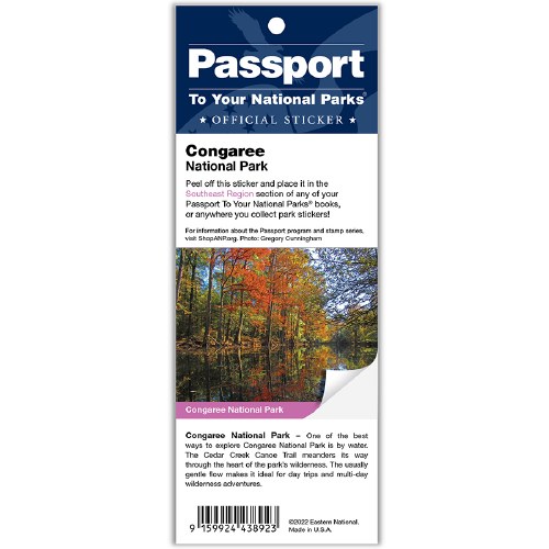 Congaree NP Passport Sticker